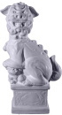 Foo Dog Plaster Bookend Right