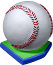 Baseball Unpainted Plaster Piggy Bank