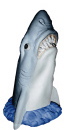 Shark Unpainted Plaster Piggy Bank