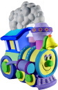 Train Unpainted Plaster Piggy Bank
