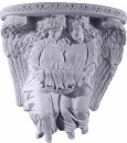 Angel Potpourri Holder with Shelf Plaster Plaque