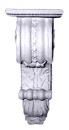 Long Curled Plaster Bracket Corbel
