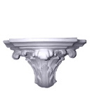 Leaf Wall Plaster Planter