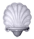 Shell Back Plaster Bracket Corbel
