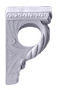 Shell Drapery Plaster Bracket Corbel Small