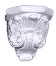 Tiny Le Fleur Plaster Bracket Corbel