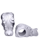 Smooth Leaf Drapery Plaster Bracket Corbel