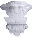 Rolled Acanthus Plaster Bracket Corbel