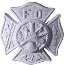 Fireman Shield Plaster Plaque b