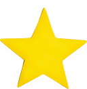 Plain Star Plaster Plaque