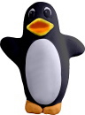 Happy Penguin Plaster Statue