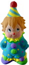 Kid Clown Plaster Statue