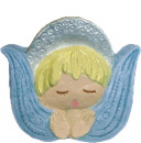 Angel Face Plaster Plaque