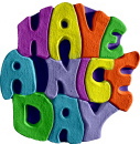 Have a Nice Day Plaster Plaque