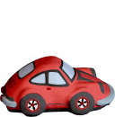 Sports Car Plaster Statue