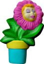Smiling Daisy in Pot Plaque