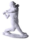 Baseball Batter Plaster Plaque