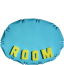 Room Name Plaster Plaque