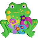 Love Frog Plaster Plaque