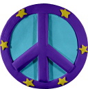Peace Symbol Plaster Plaque
