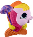 Dancing Fish Girl Plaster Plaque