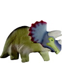 Dinosaur c Plaster Plaque