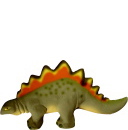 Stegosaurus Plaster Plaque