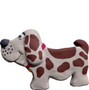 Happy Dog Plaster Plaque