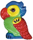Parrot Plaster Plaque