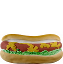 Hot Dog Plaster Plaque