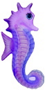 Sea horse Plaster Plaque left