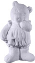 Bear with Star Plaster Plaque
