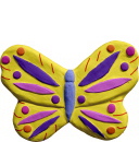 Butterfly a Plaster Plaque