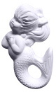 Mermaid right Plaster Plaque