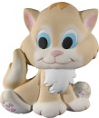 Happy Cat left Plaster Plaque