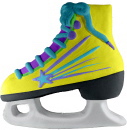 Ice Skate Plaster Plaque