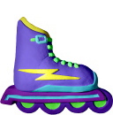 Inline Skate Plaster Plaque