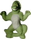 Monster Plaster Plaque