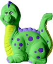 Baby Dino Plaster Plaque