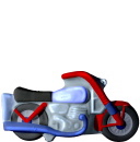 Motorcycle Plaster Plaque