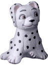 Dalmatian Seated Plaster Statue