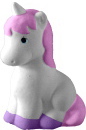 Unicorn Baby Sitting Up Plaster Statue