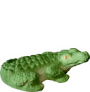 Alligator Plaster Statue Small