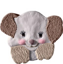 Joey the Puppy Plaster Plaque