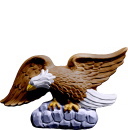 Eagle Plaster Plaque Small