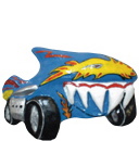 Shark Car Plaster Plaque