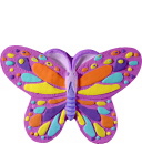 Butterfly Plaster Plaque