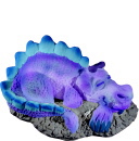 Sleepy Dragon Plaster Statue
