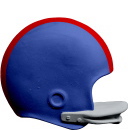 Smooth Helmet Plaster Plaque Small