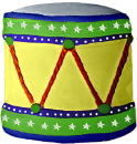 Drum Plaster Plaque